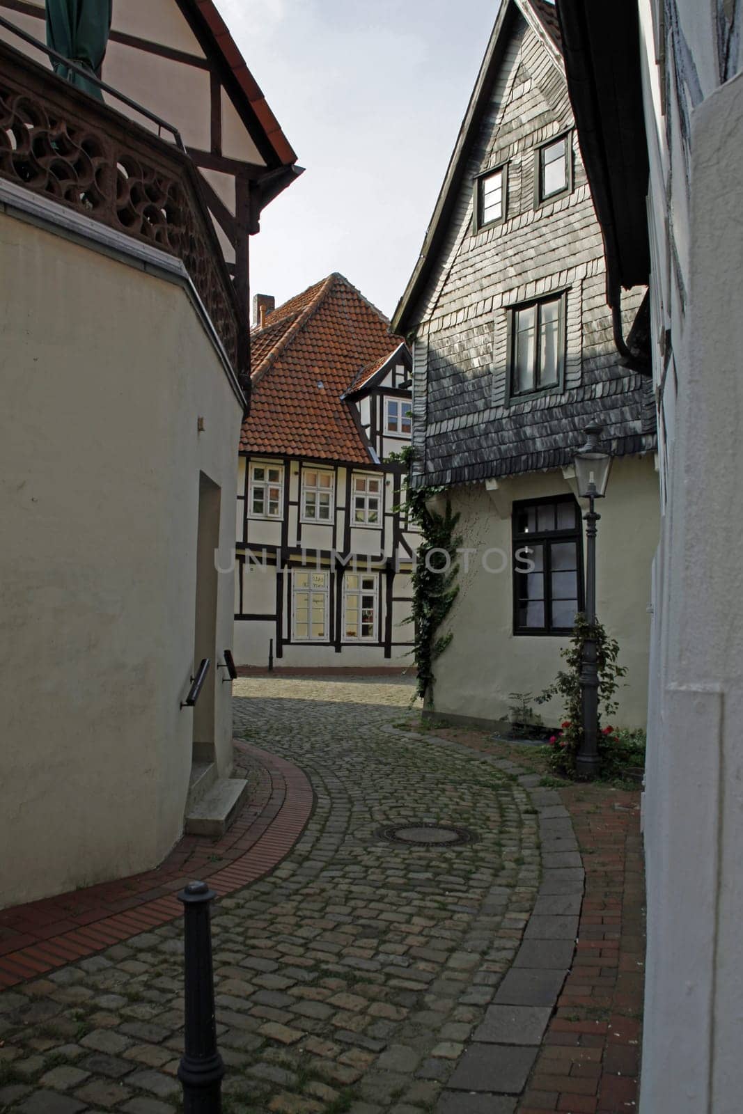 Alley in Minden's Old Town