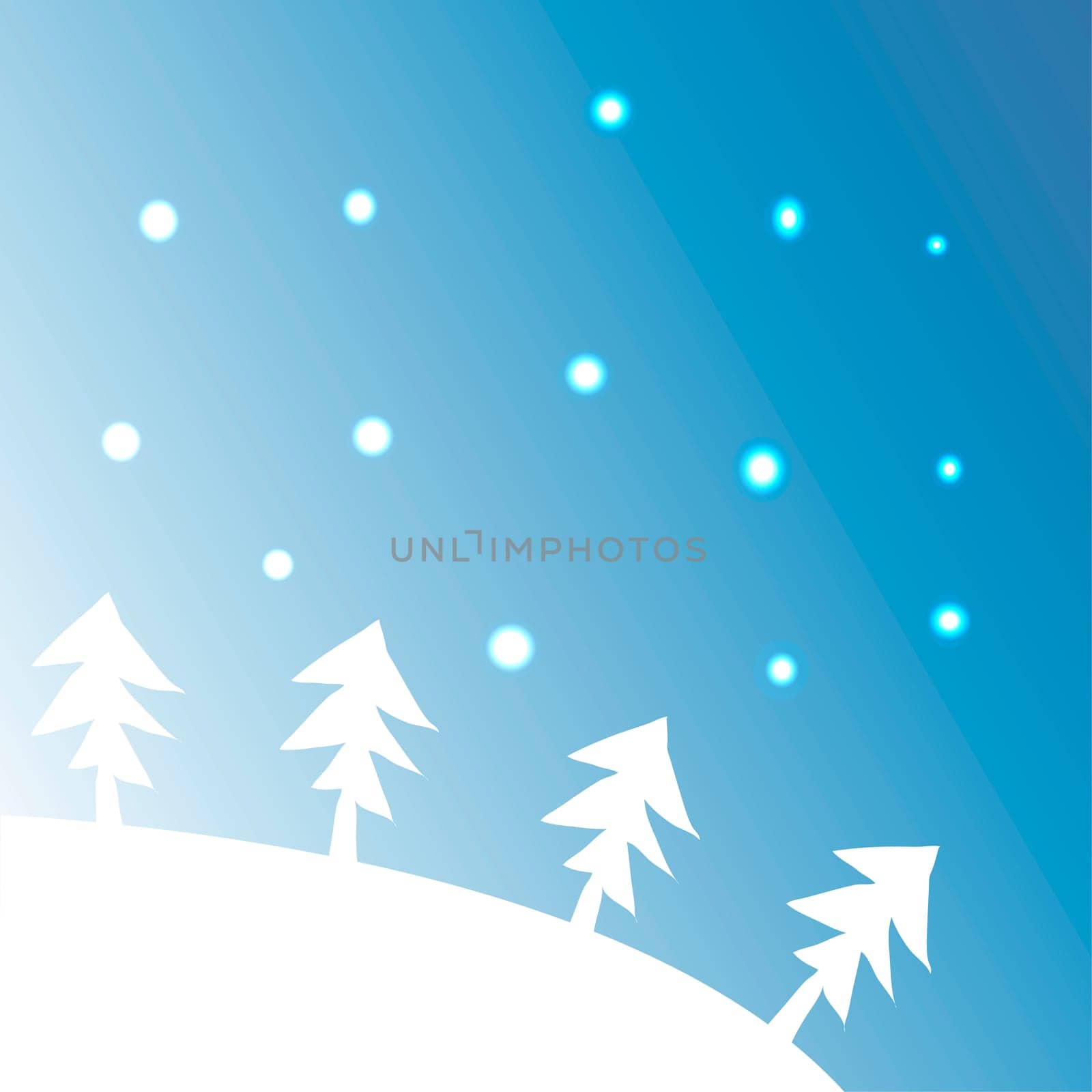 illustration with sky for your design