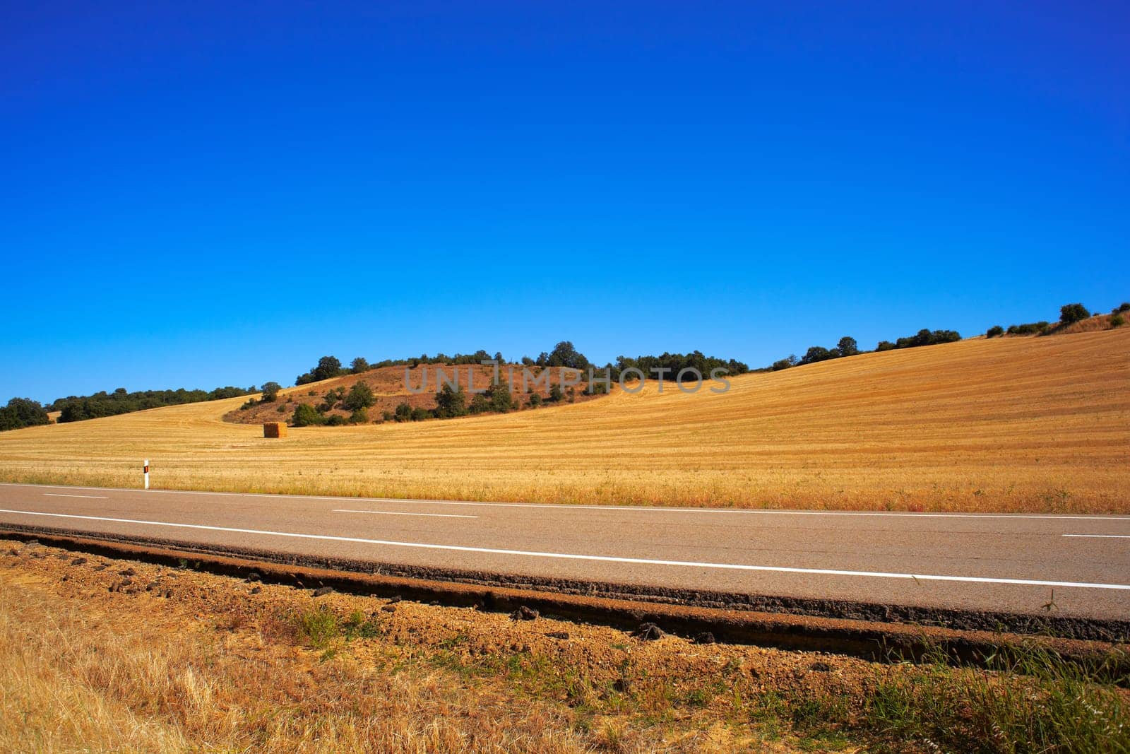 Road in the countryside, Spain