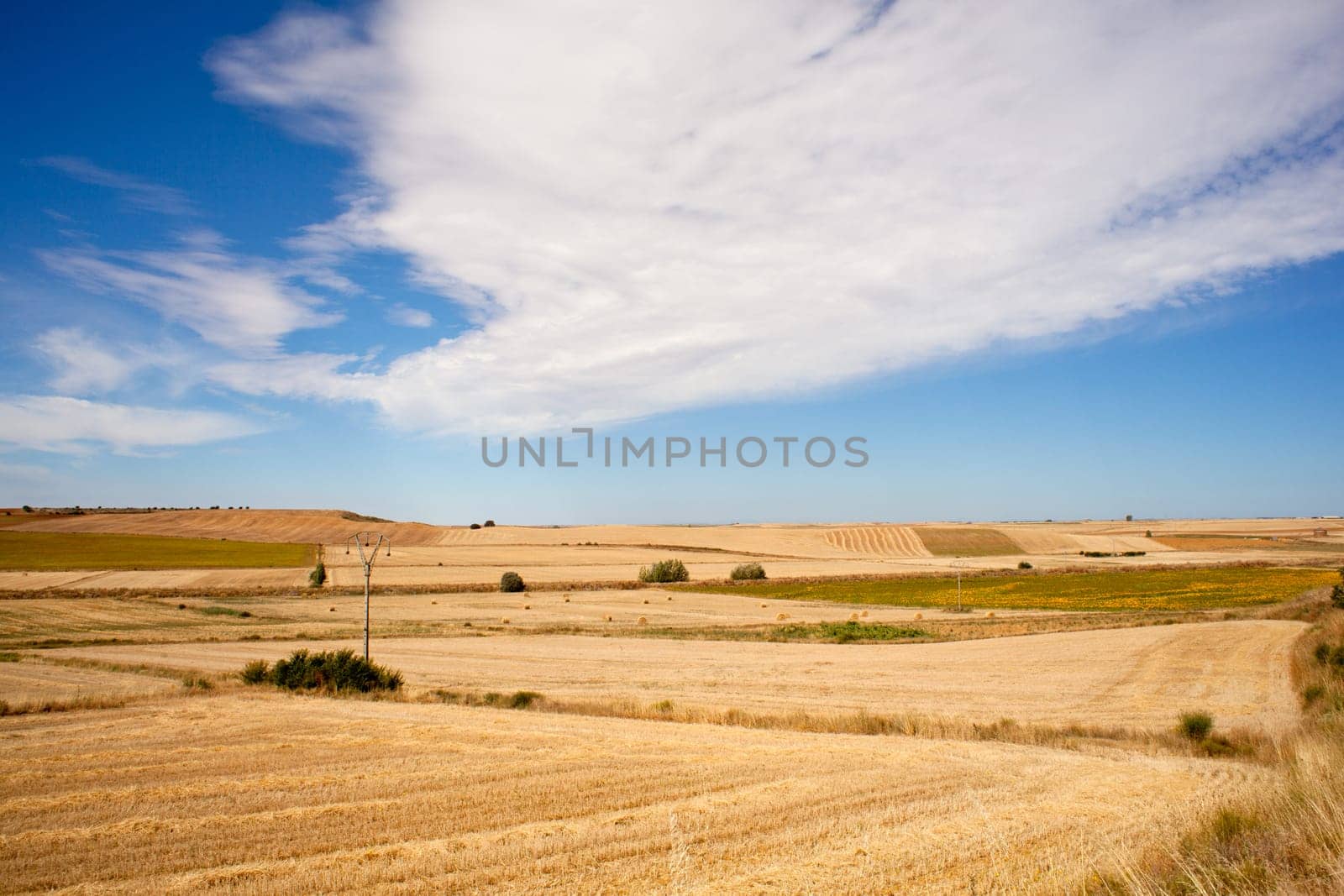 View of Spanish countryside