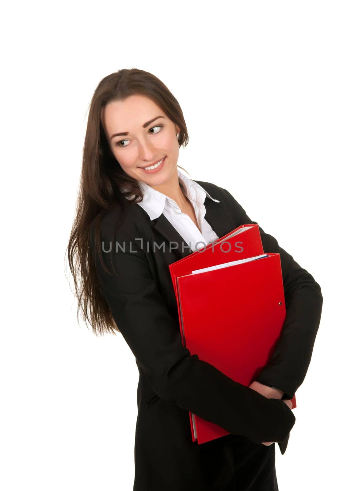 laughing businesswoman
