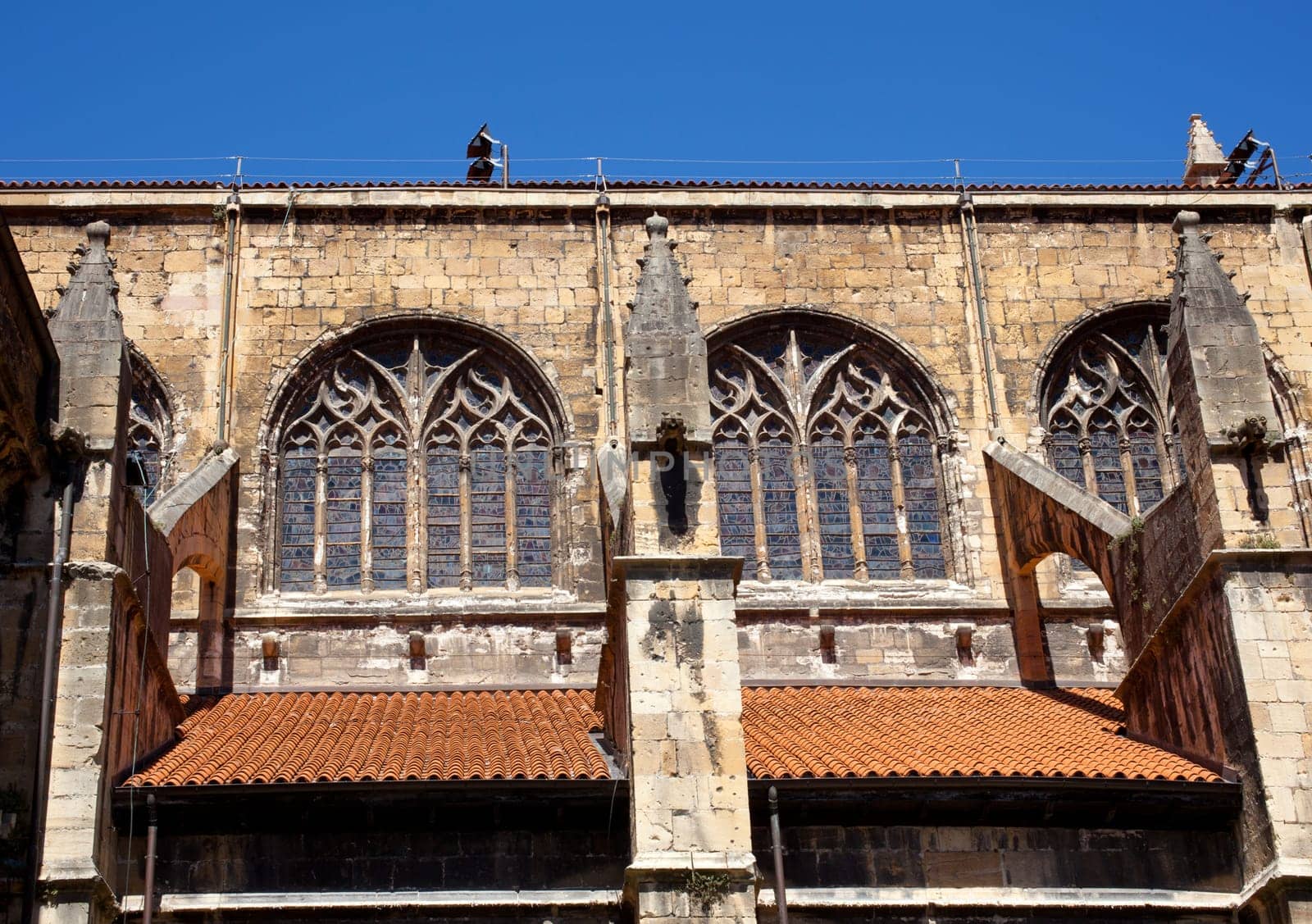 Windows of Oviedo's Cathedral, Asturias - Spain