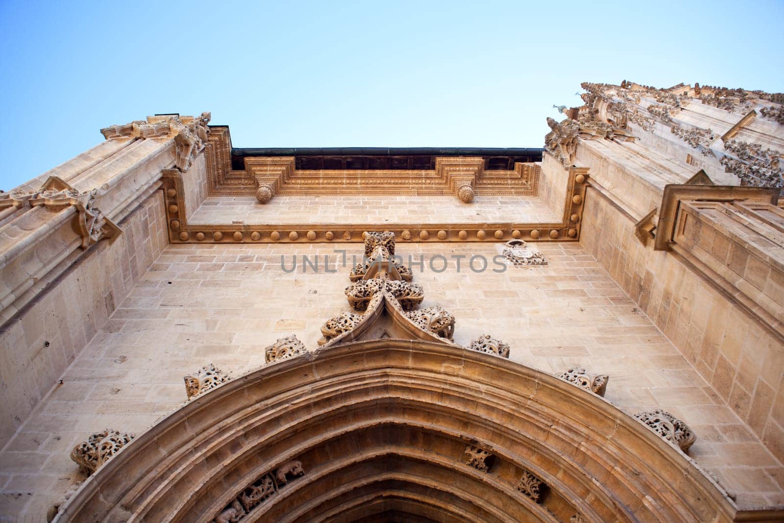 Portal of the Oviedo's Cathedral, Asturias -Spain