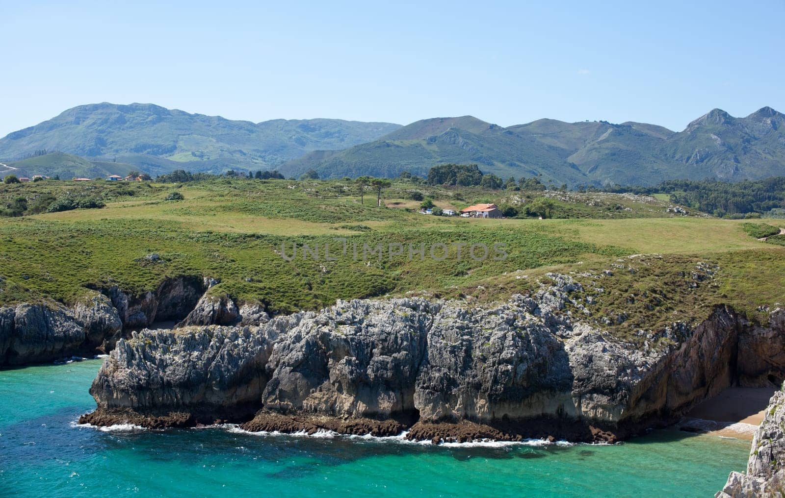 Cliff, Nueva de Llanes. Spain