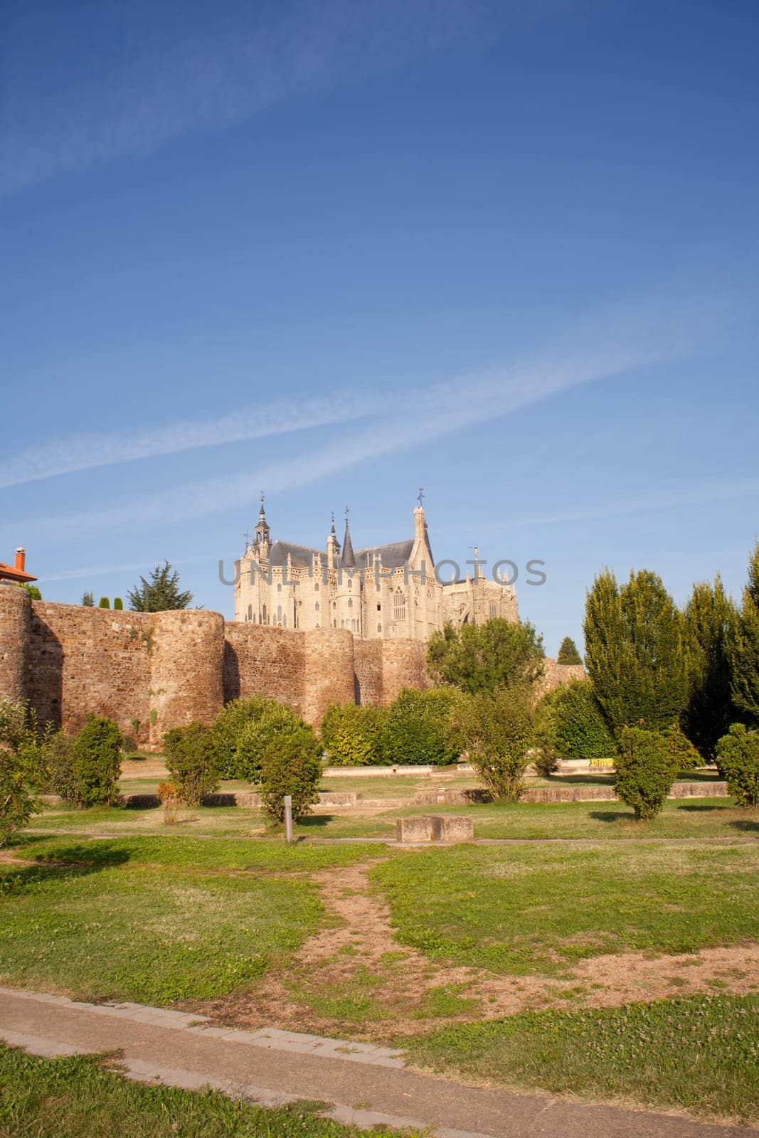 These Roman walls and Episcopal Palace of Astorga