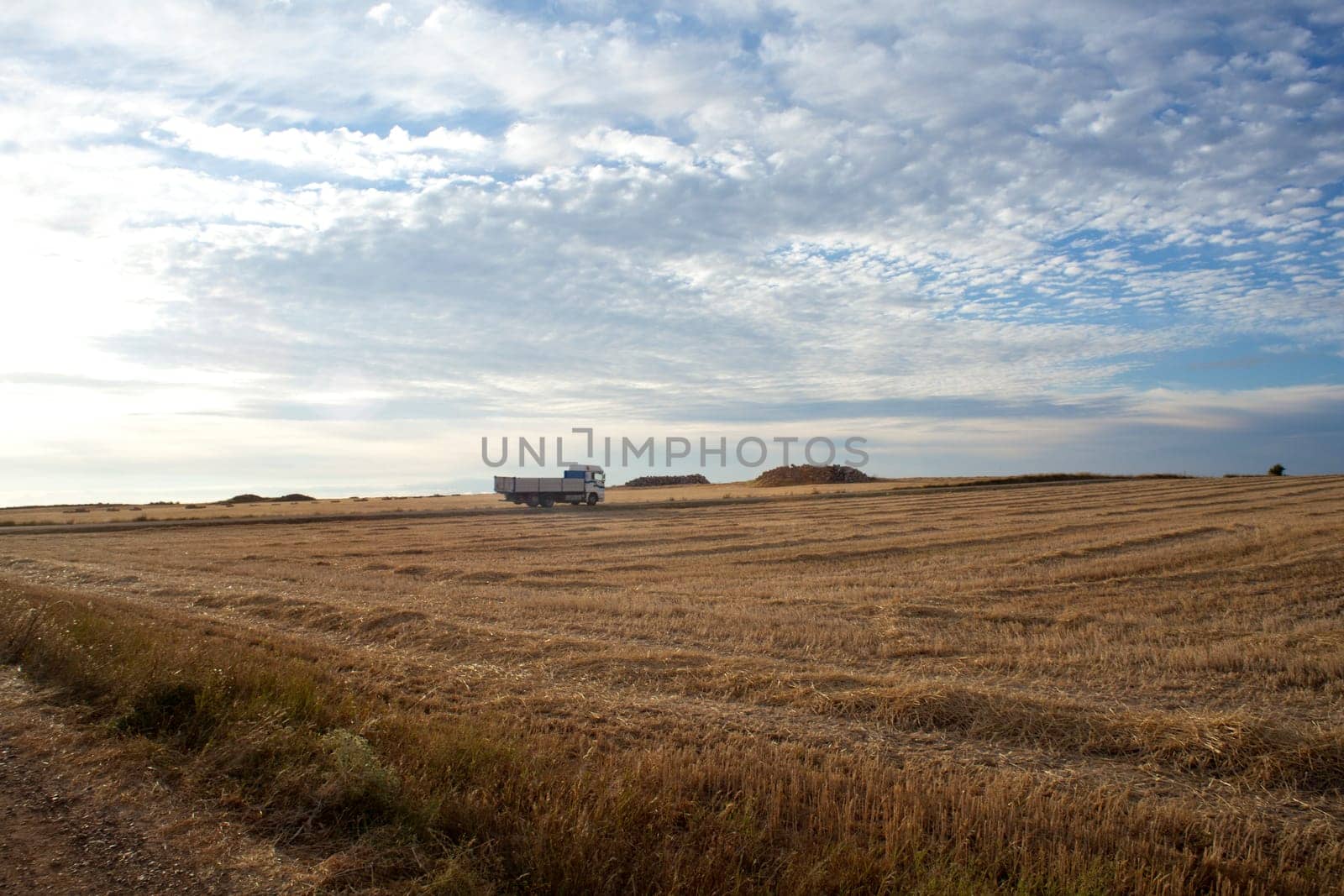 Rural scene in the countryside - Way of St. James