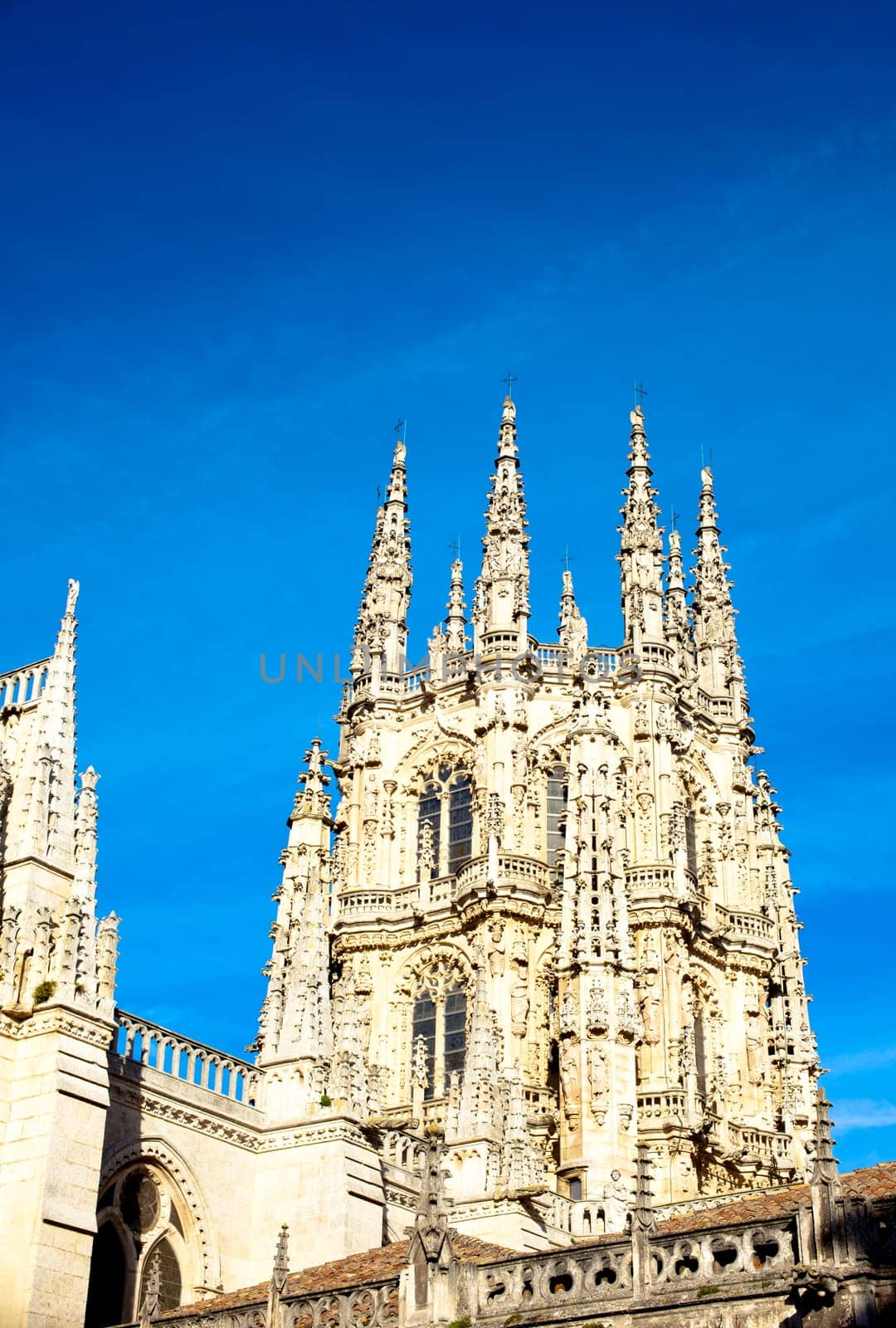 View of the Burgos cathedral - Spain