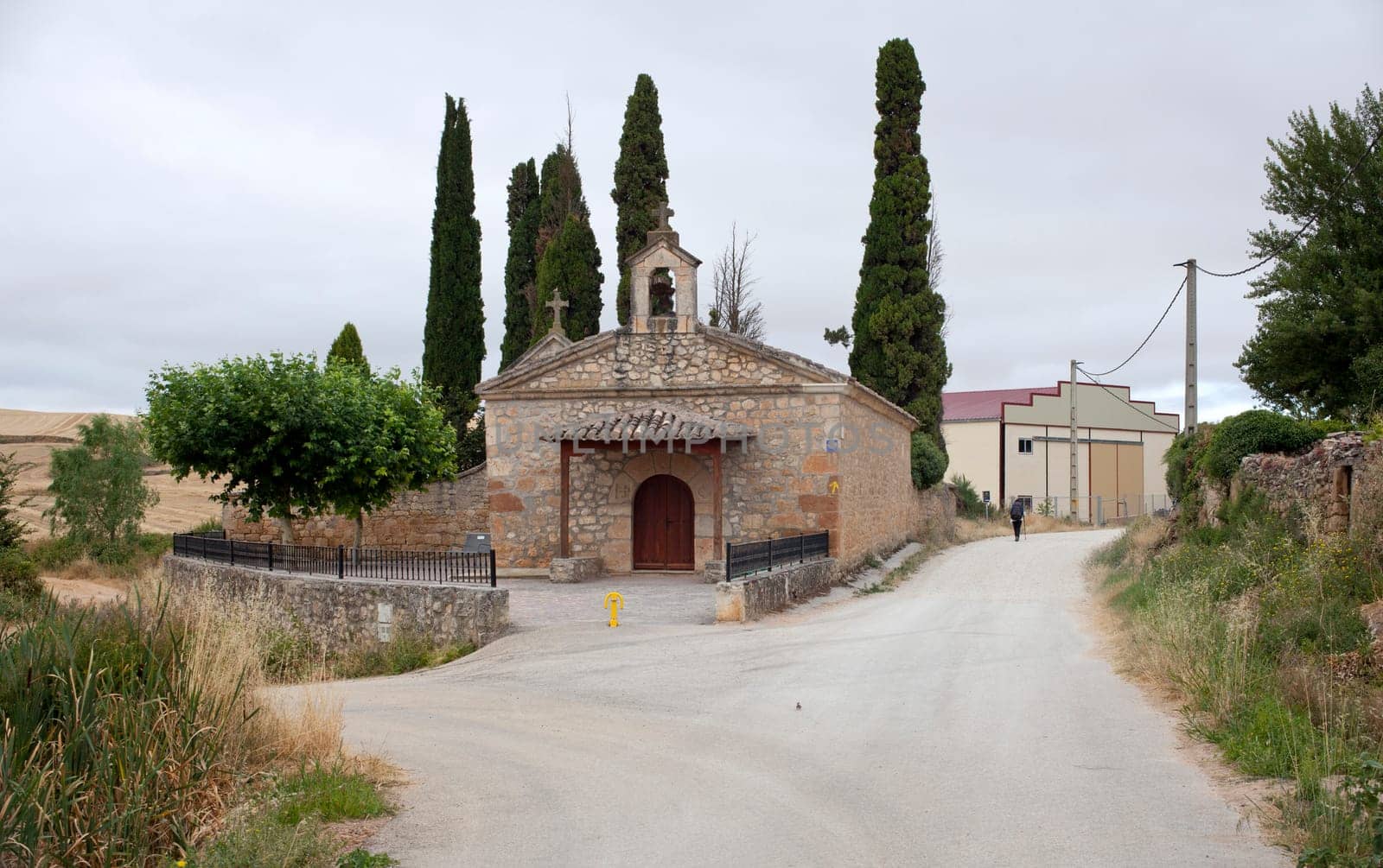 Church in The road to Compostela - Way of St. James