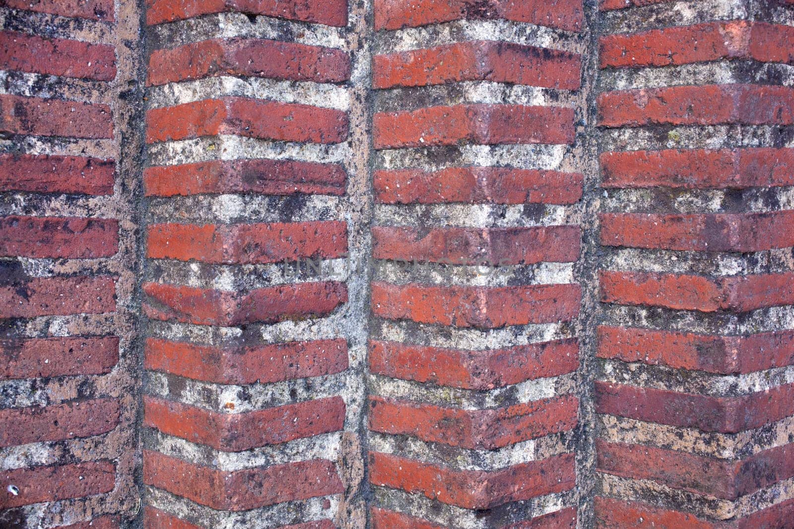 Wall brick of an ancient costruction in Gijon - Asturias