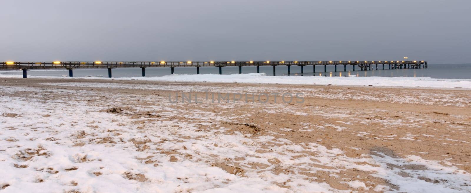 Pier at dusk