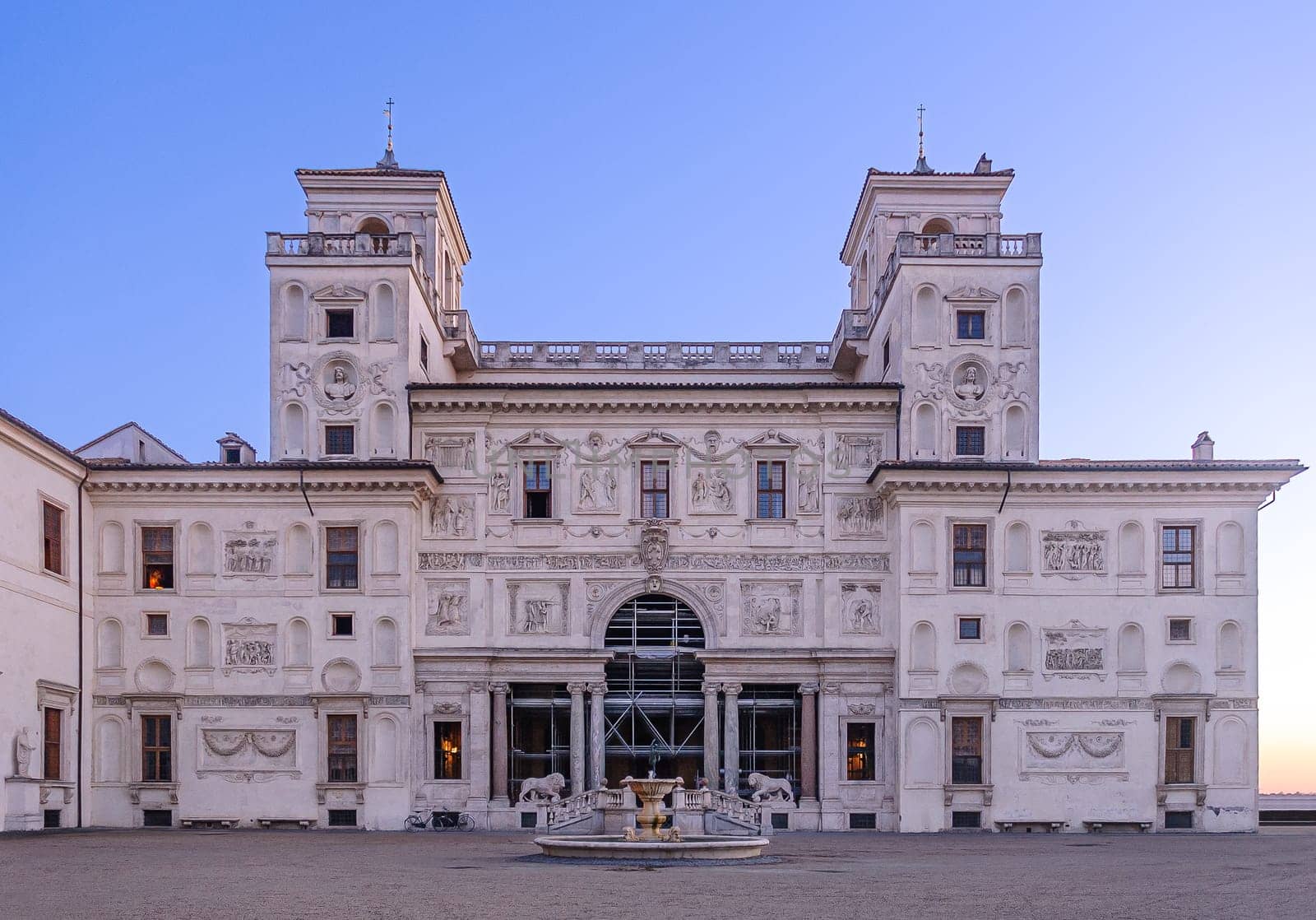 Rome, Italy, August 21, 2008: Villa Medici by ivanmoreno