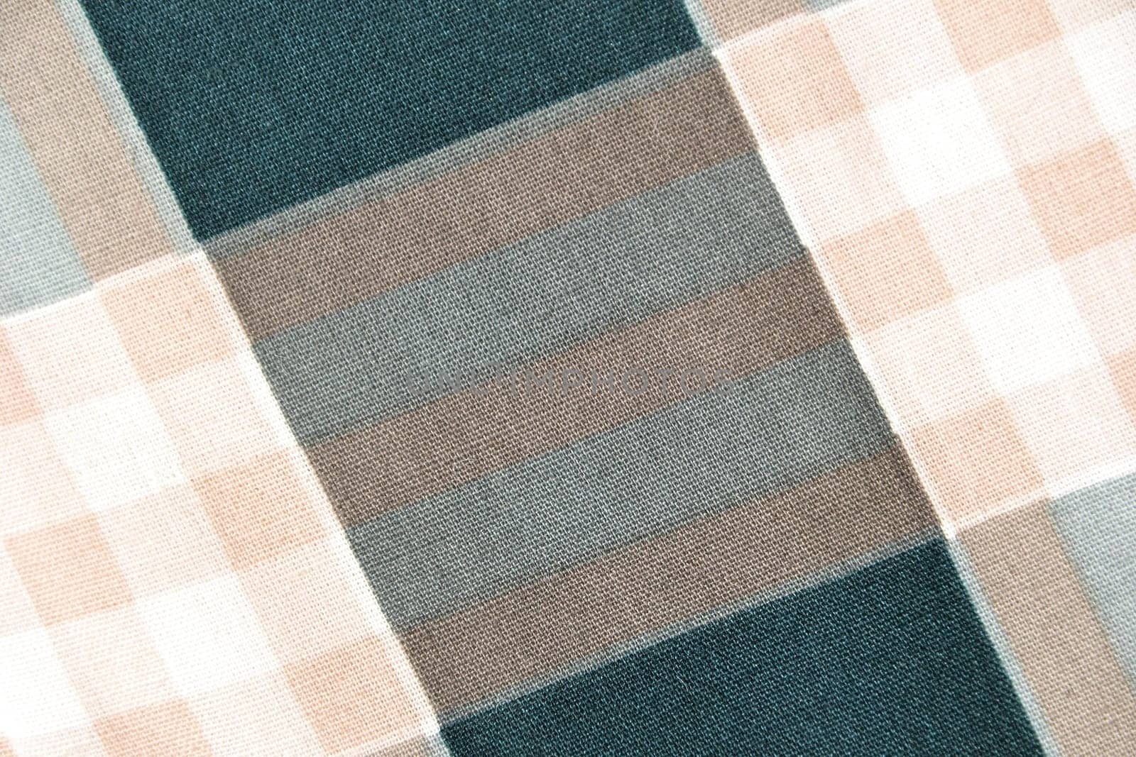 Fabric with check pattern
