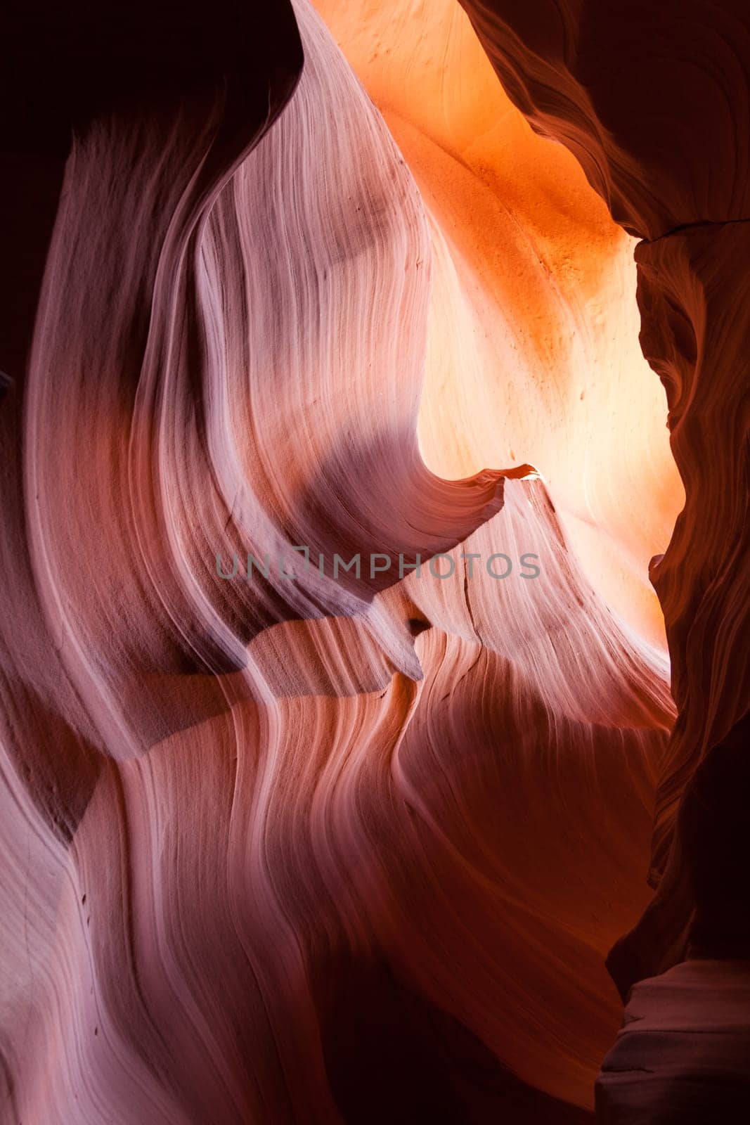 Upper antelope Canyon in the Navajo Reservation in Arizona - USA