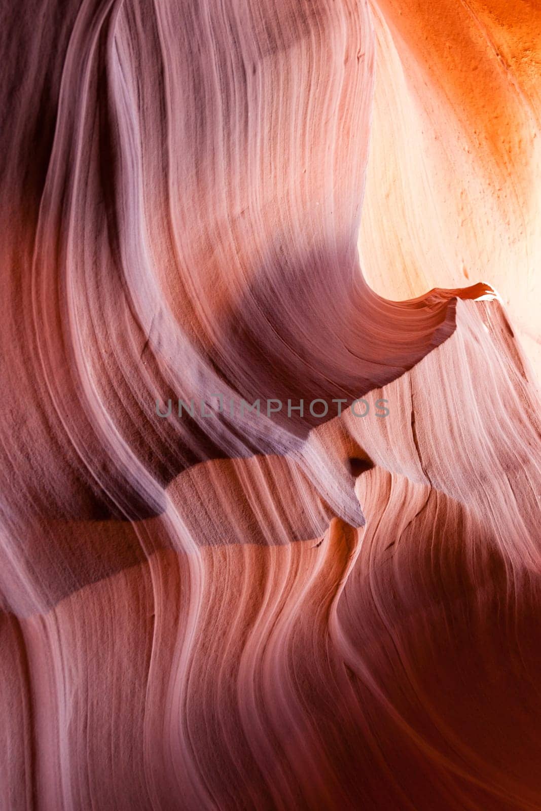 Upper antelope Canyon in the Navajo Reservation in Arizona - USA