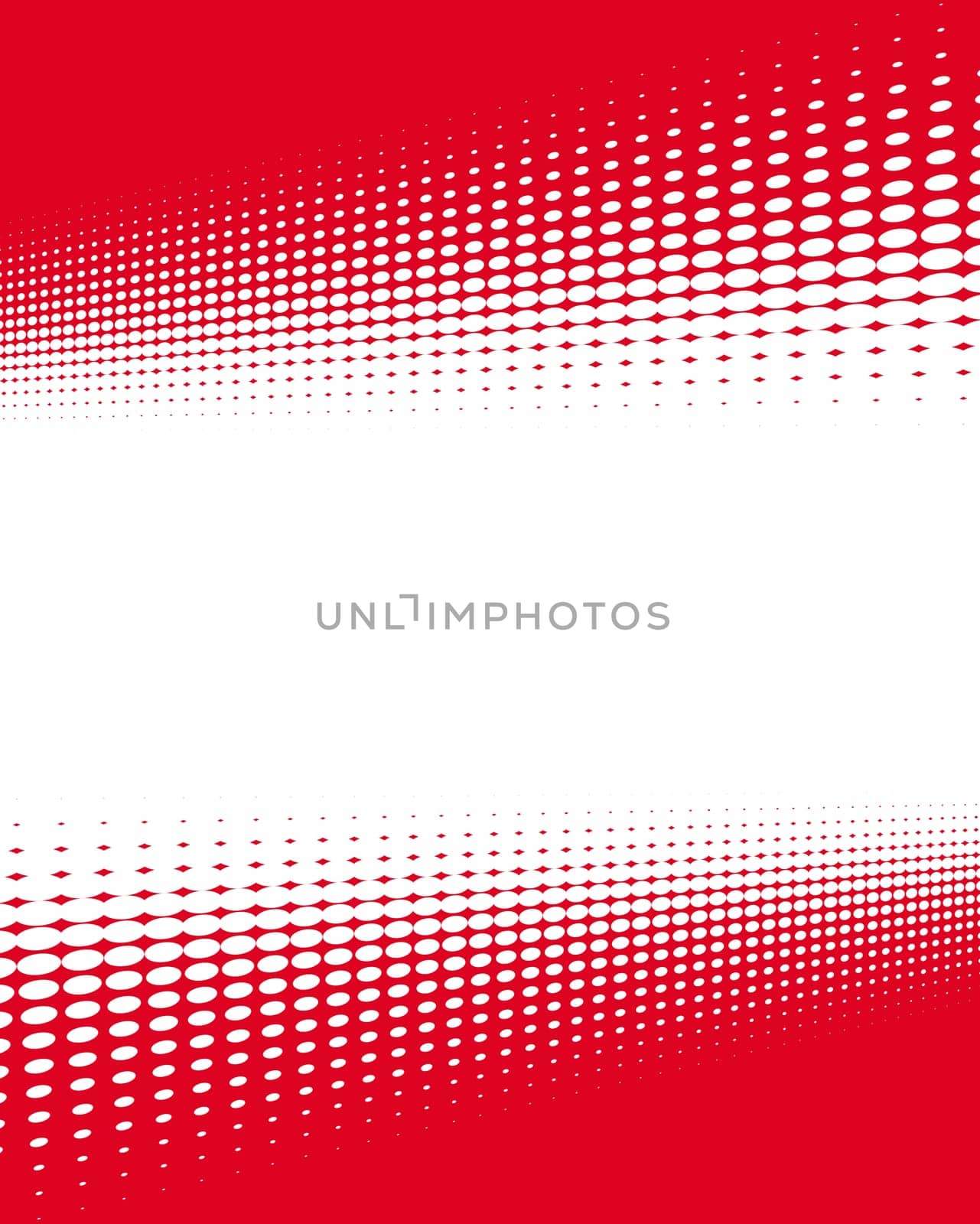 Red dotted business background with space for text