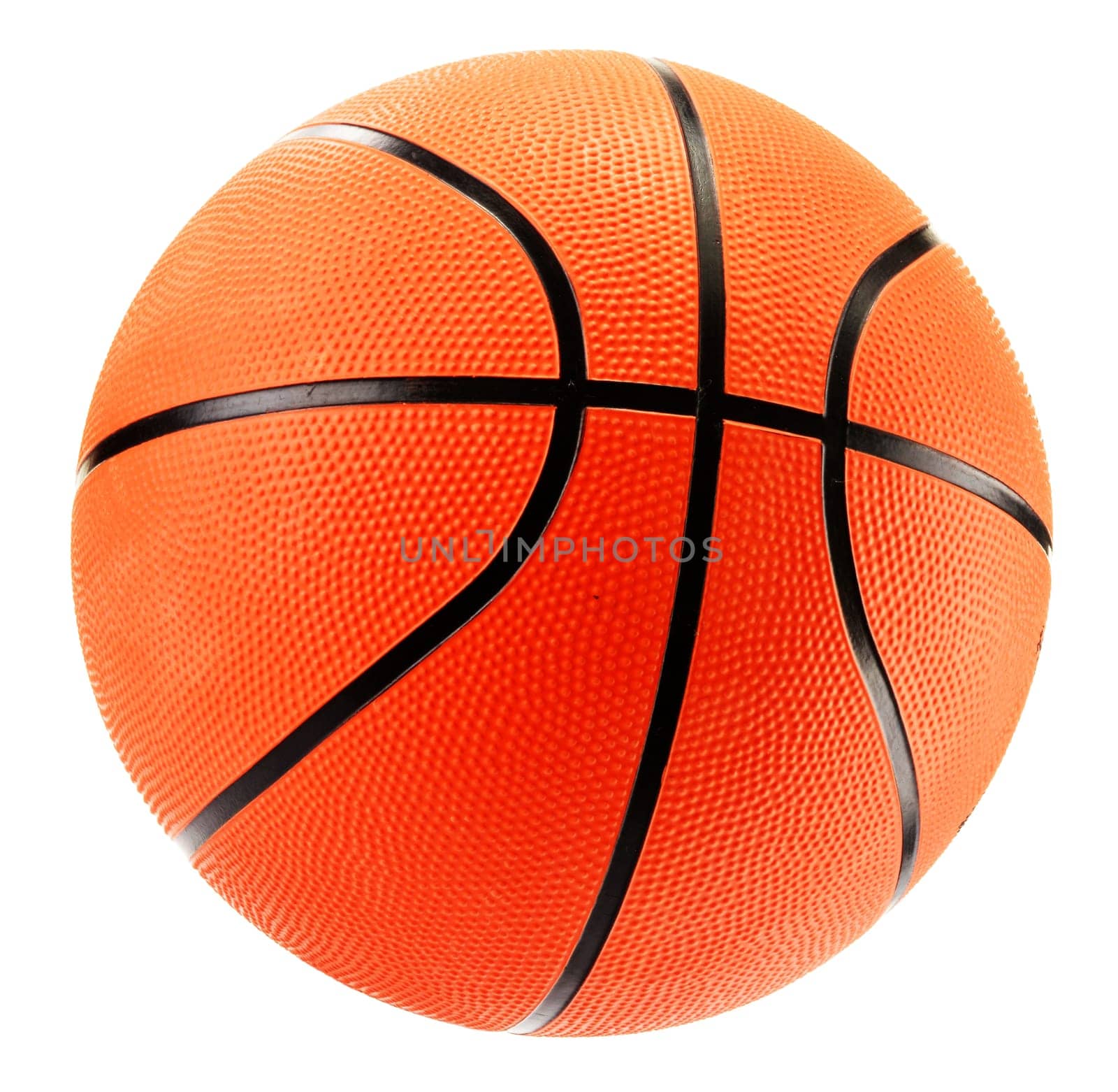 Basketball isolated on white background
