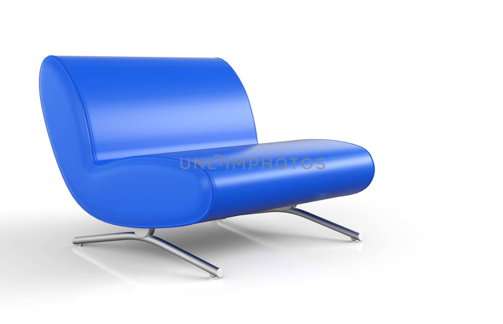 Big Blue Chair