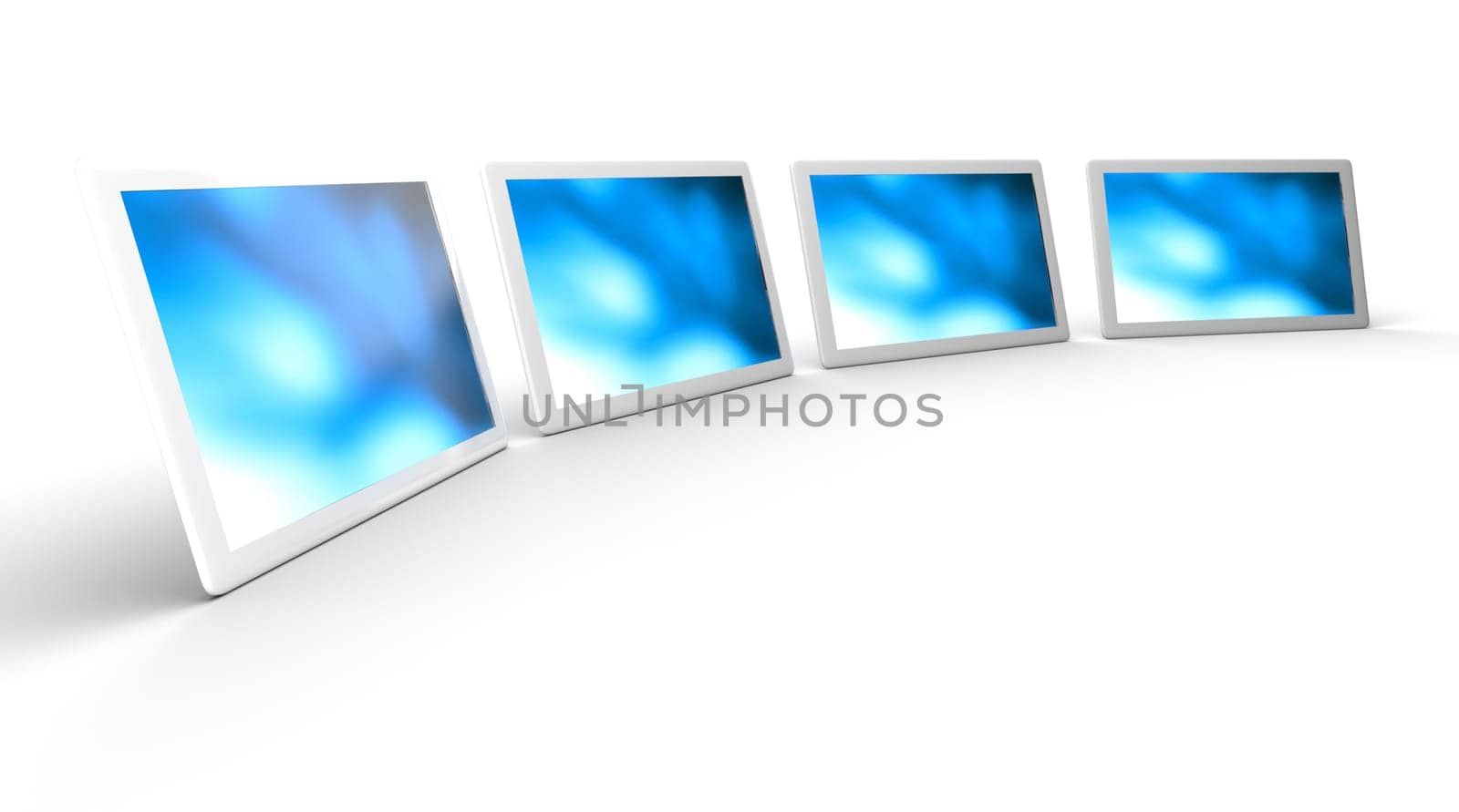 3D Tablet PC White in Row 2