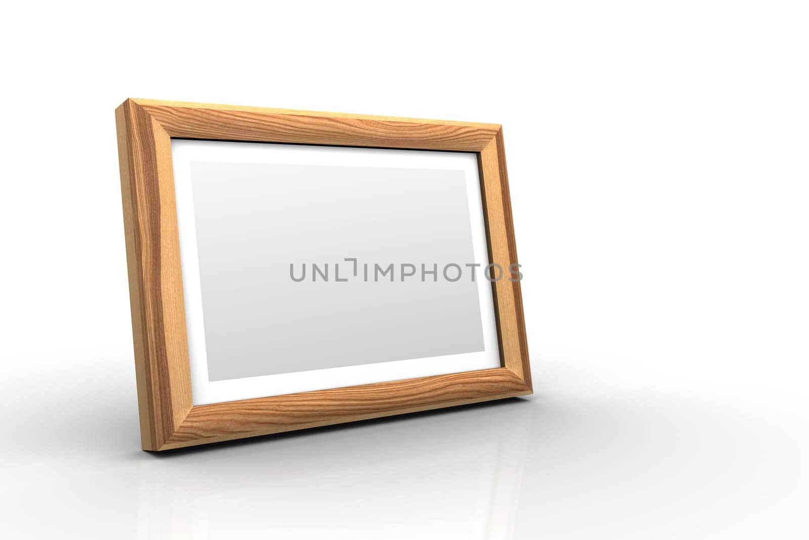 3D Wooden Picture Frame - Ash Olive