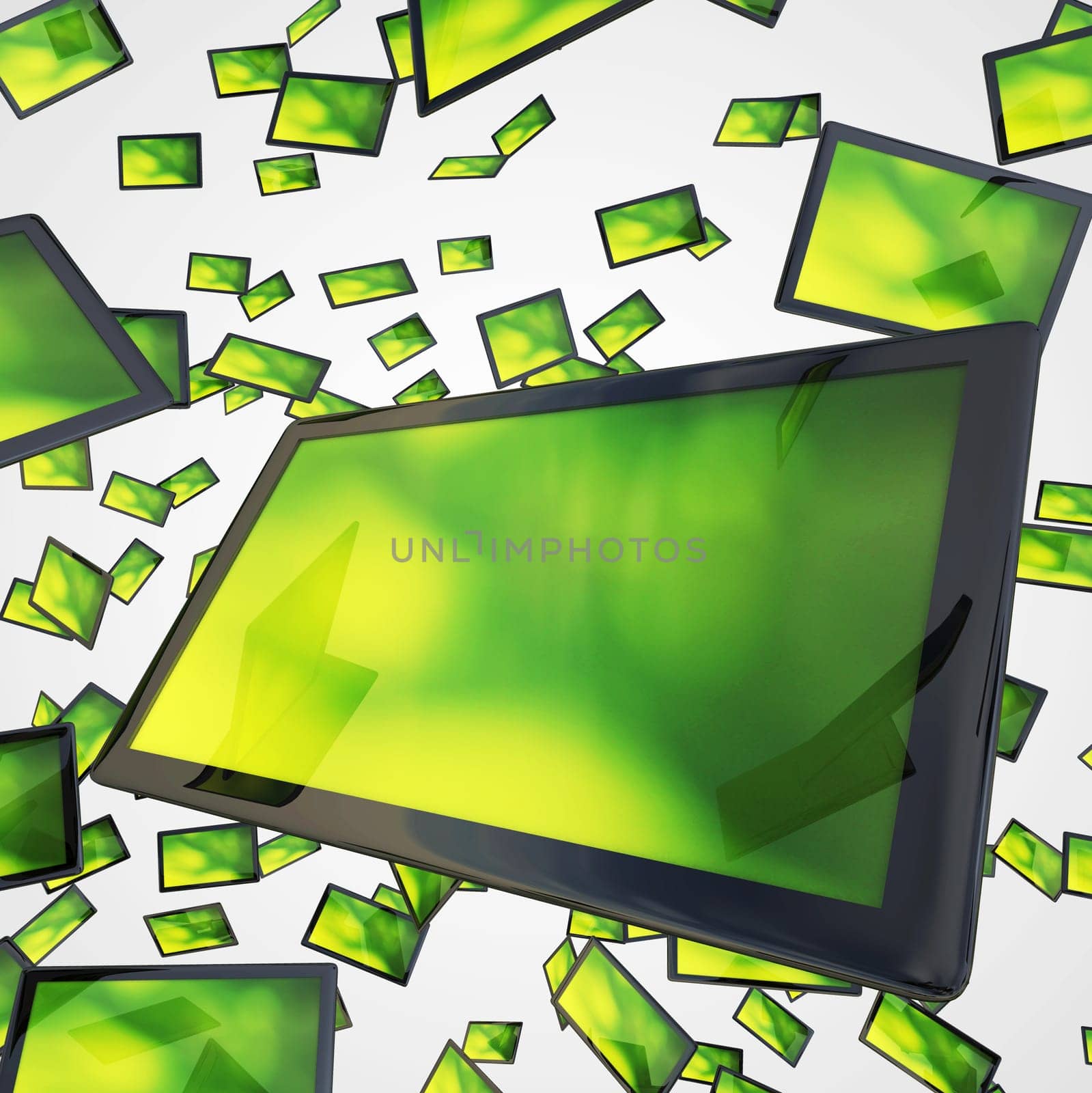 Tablet PC Swarm - Black Green