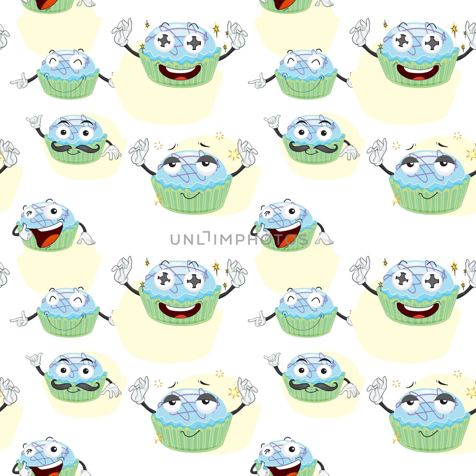 illustration of a cake slice on a white background