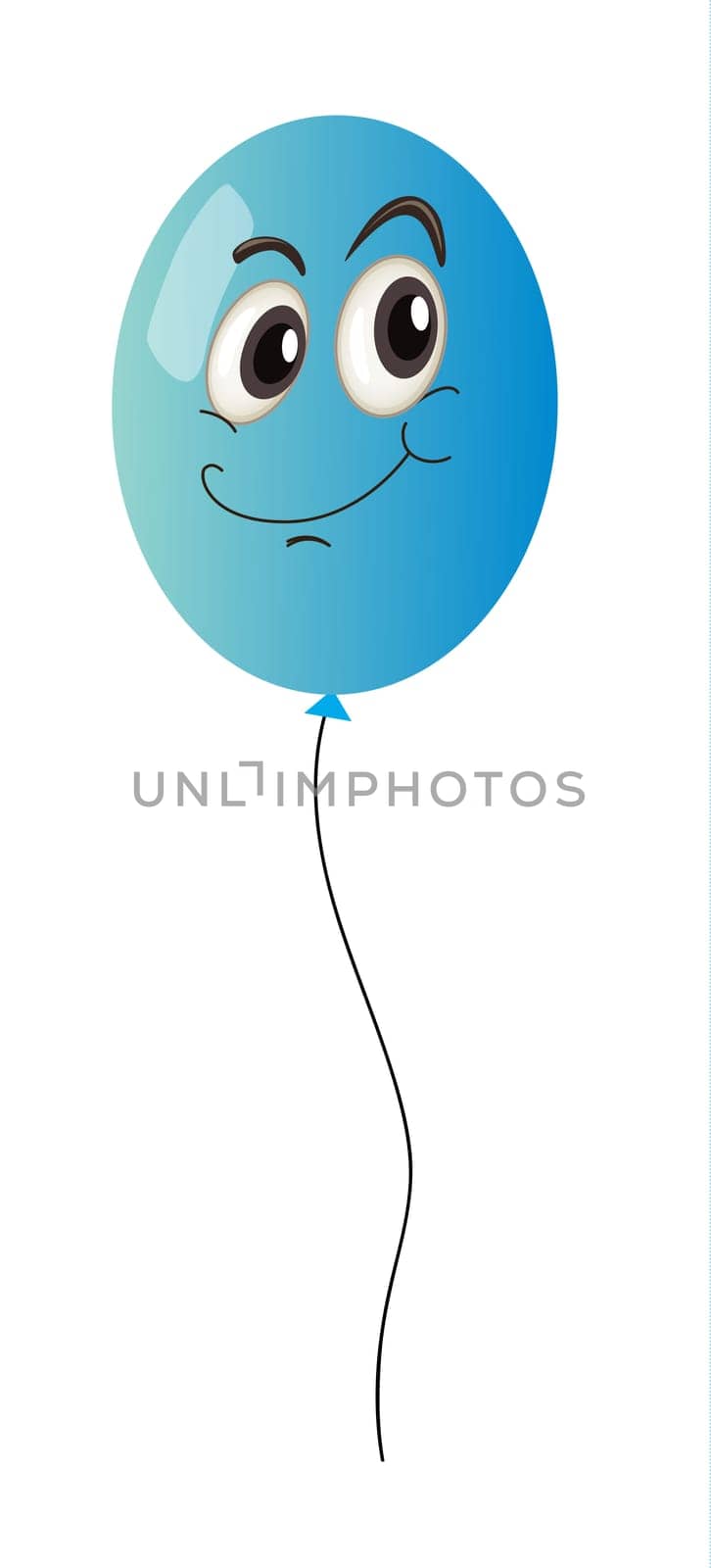 Illustration of a simple balloon