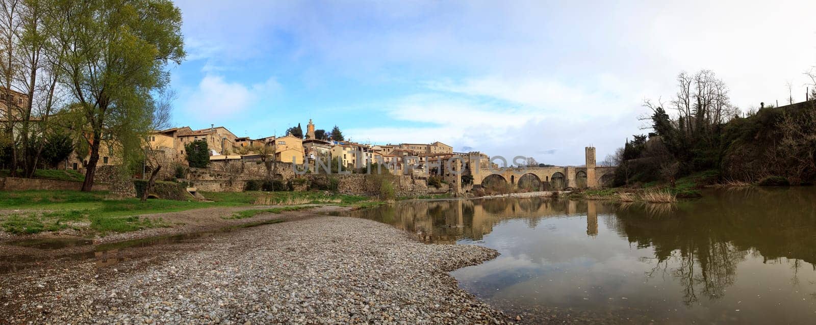Besalu Spain, a Catalan village, seems to have stopped the clock in the middle ages.