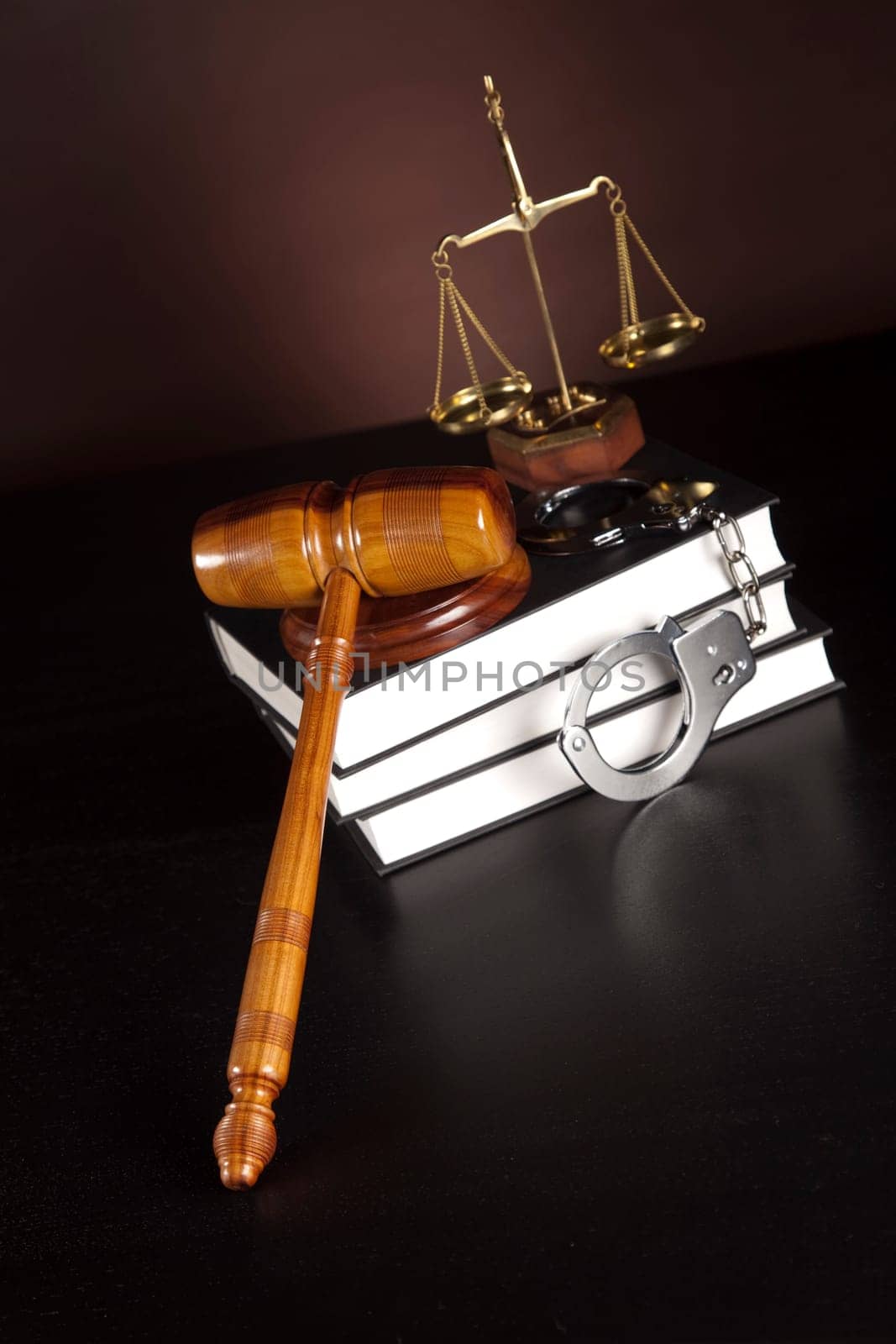 Judges wooden gavel
