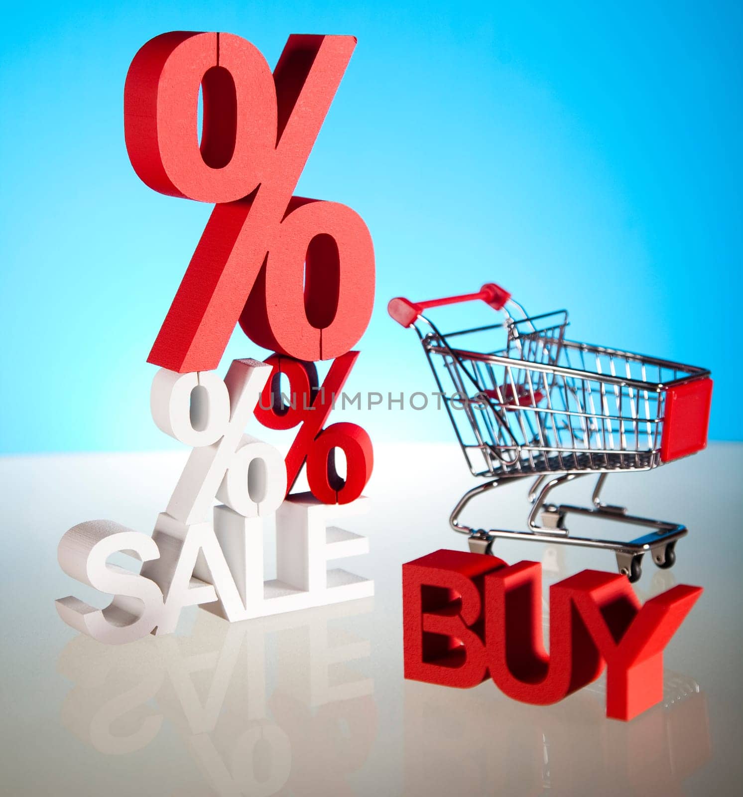 Shopping trolley Percent