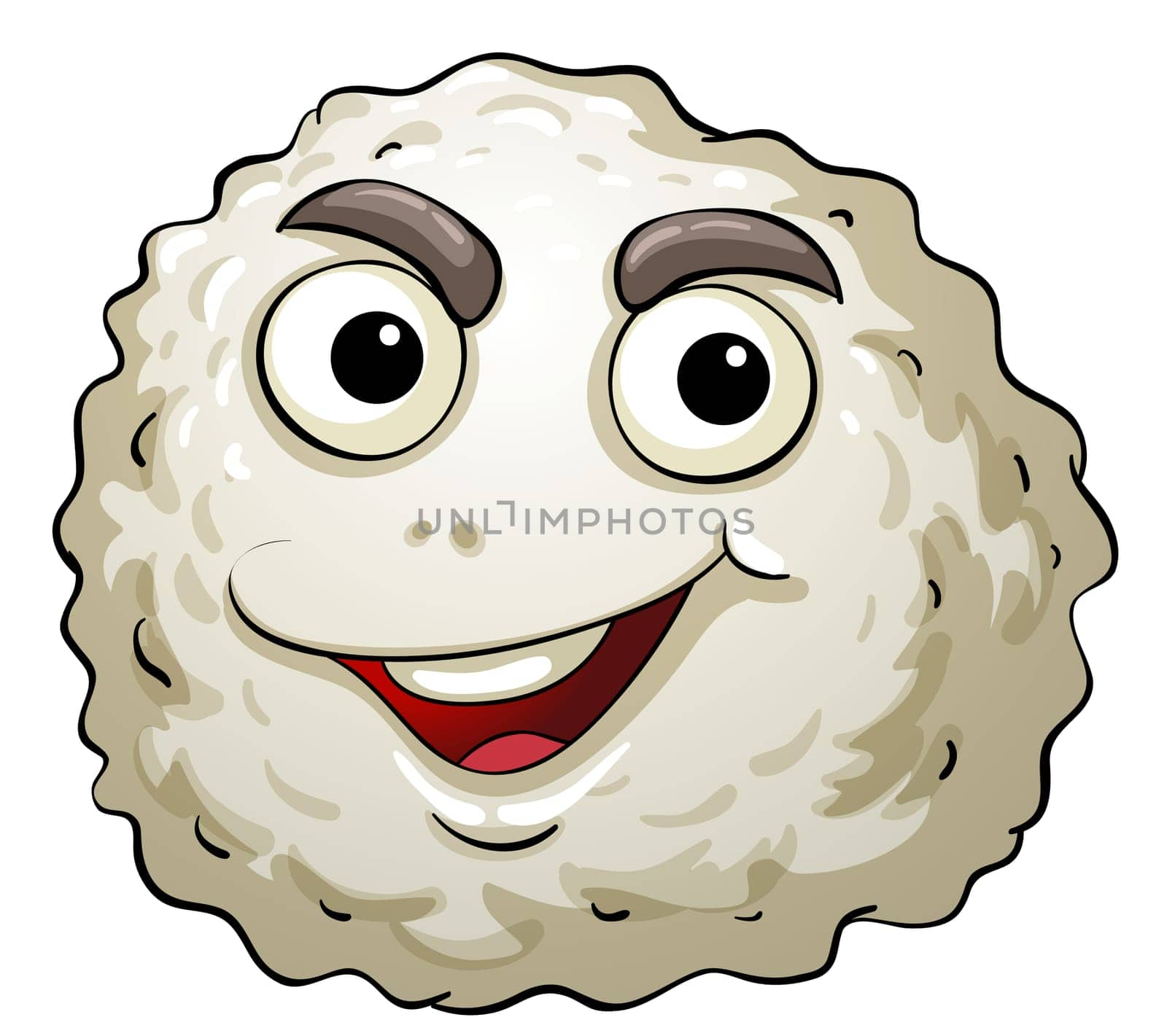 Illustration of white blood cells