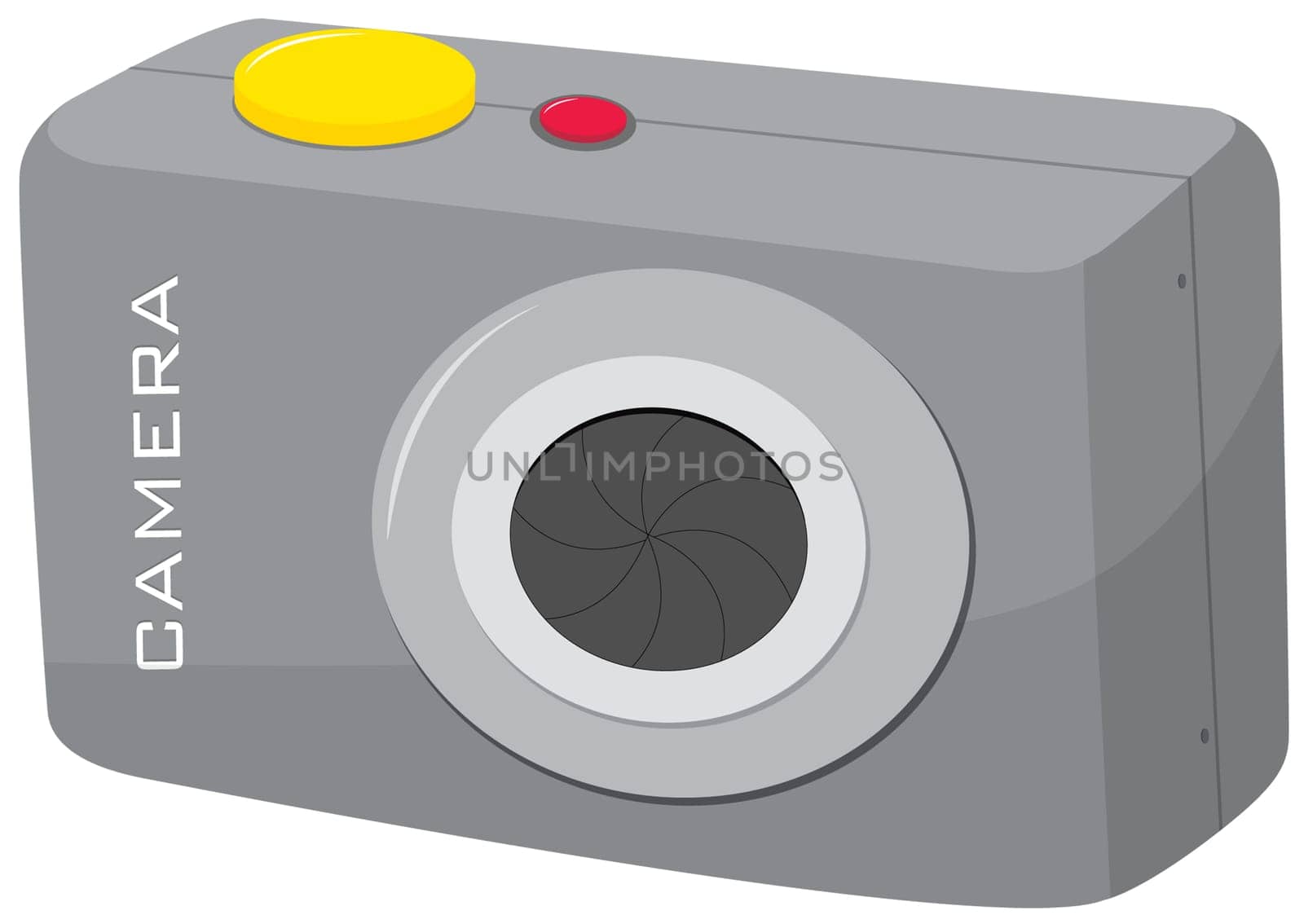 illustratiion of simple snapshot camera