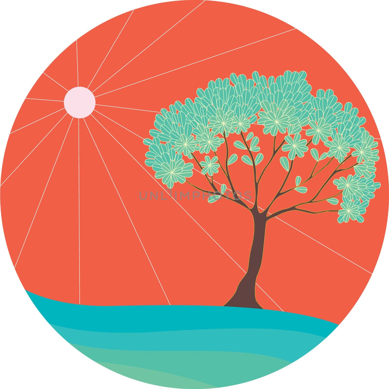 an illustration of a drawing of a tree