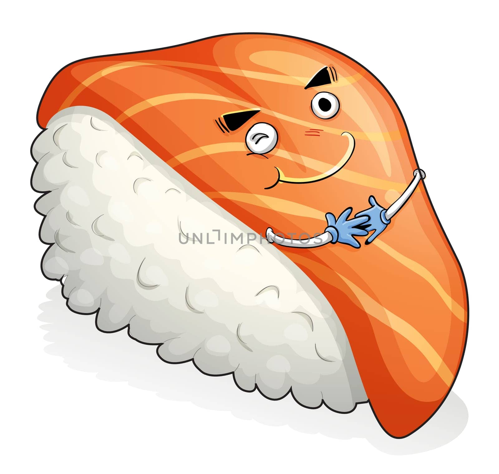 illustration of a cake on a white background