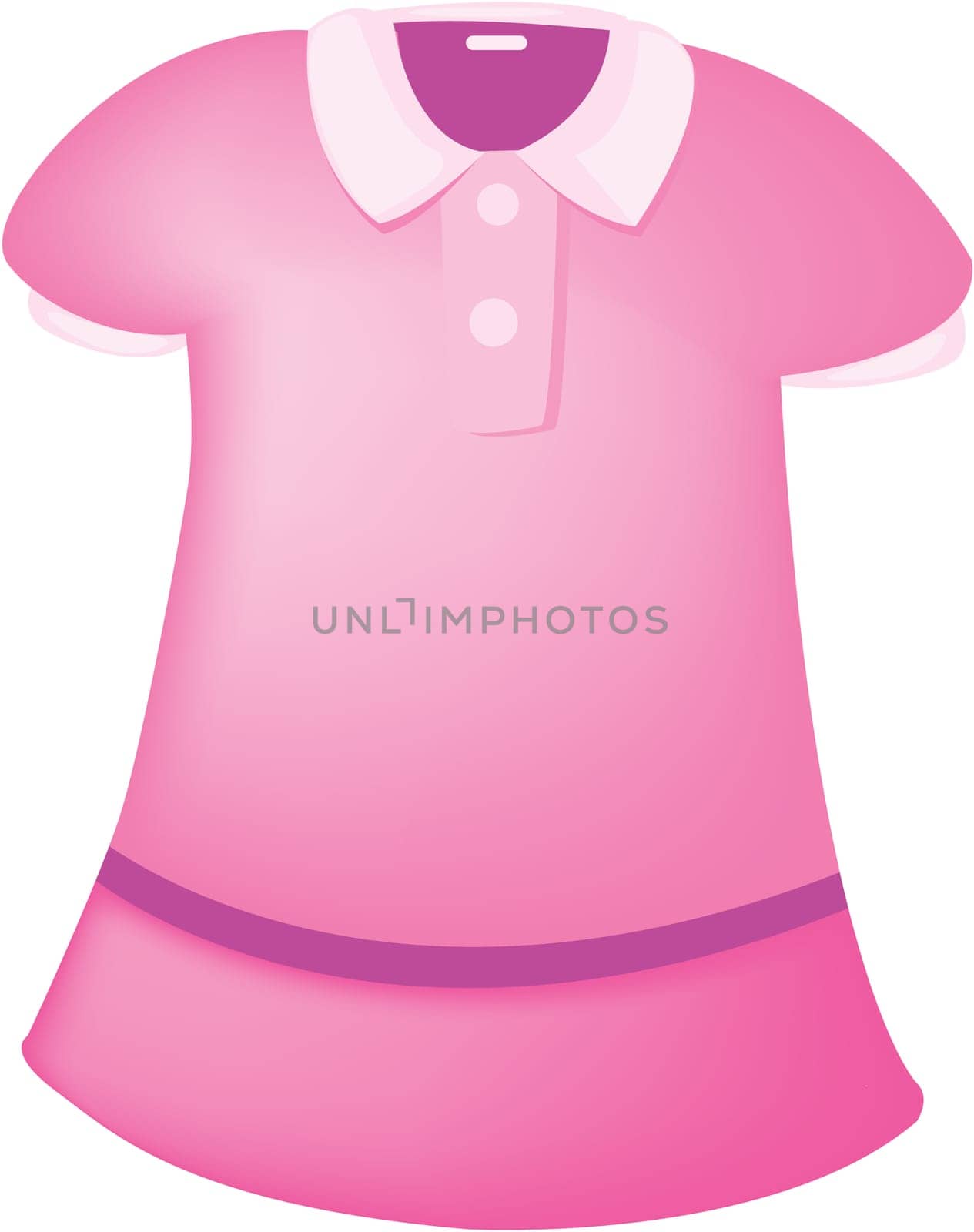 clipart style cartoon of clothes