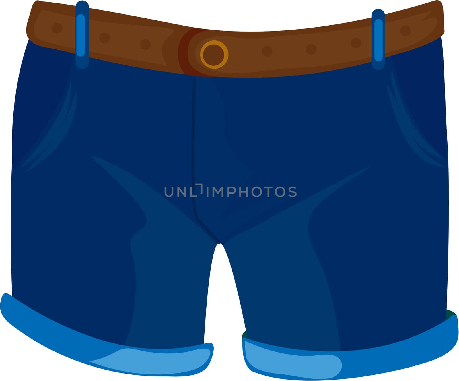 illustration of apparel on white