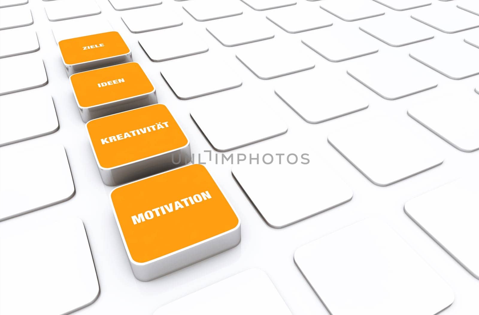 Pad Concept Orange - Motivation Creativity Ideas Goals 2