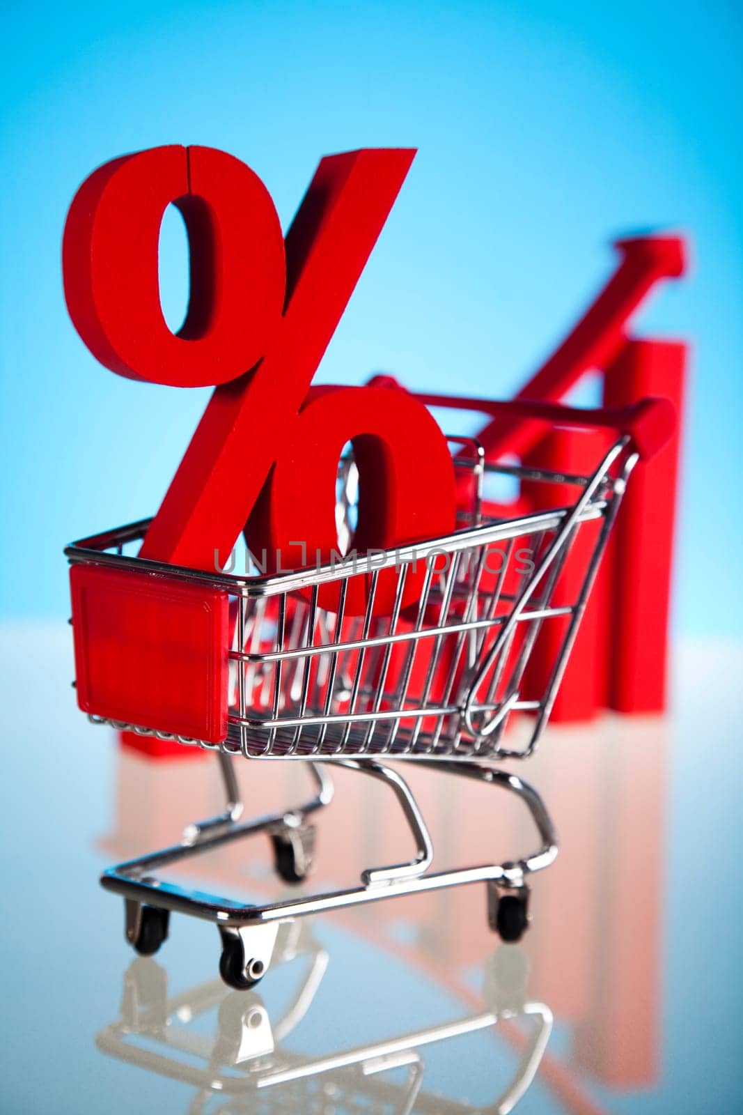 Shopping trolley Percent