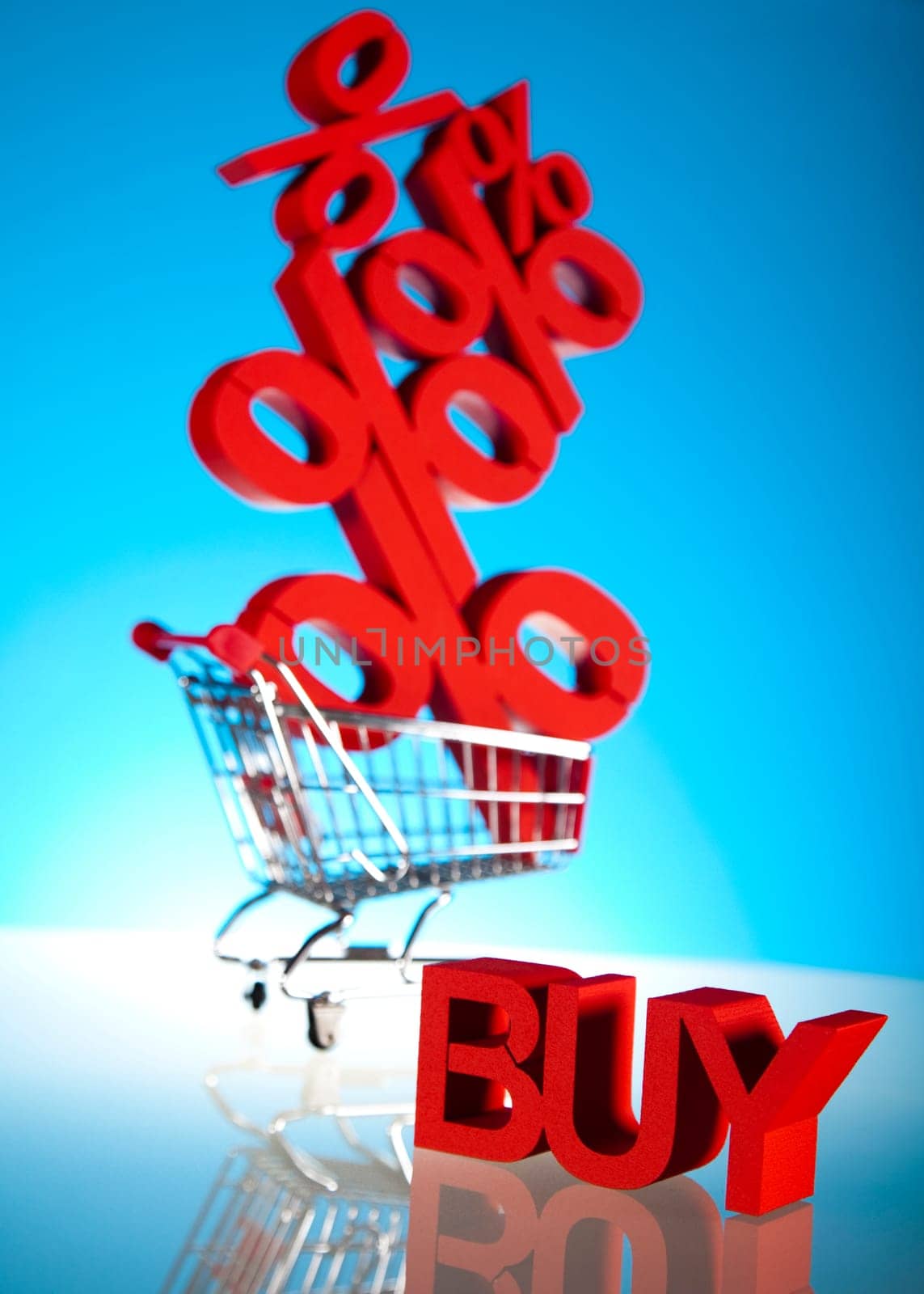 Shopping trolley Percent
