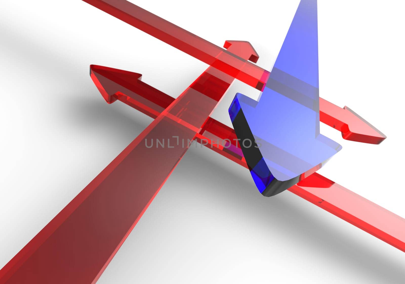Find the Right Way - Blue Red 8