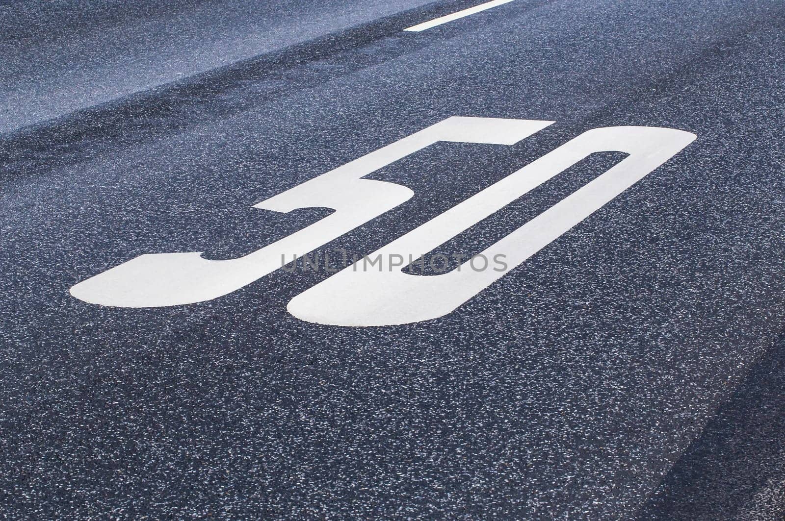 Road signage 50 km/h