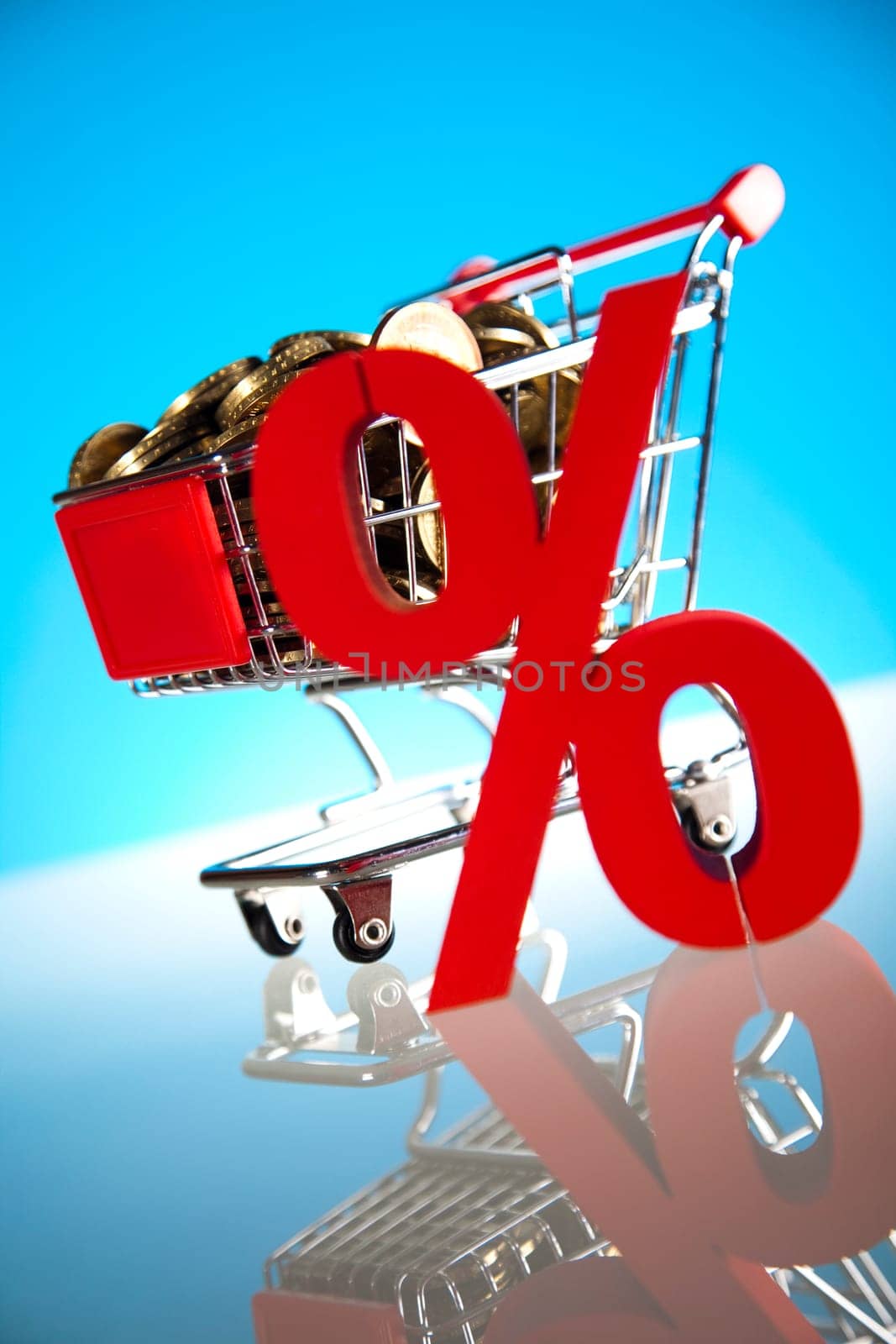 Shopping trolley Percent