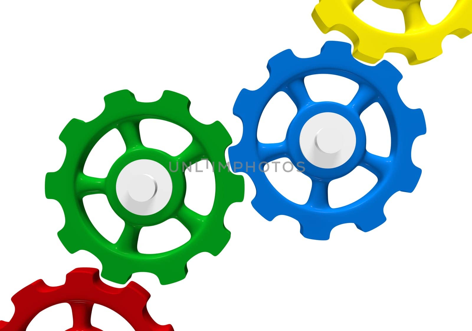 Colorful Gear Concept 1