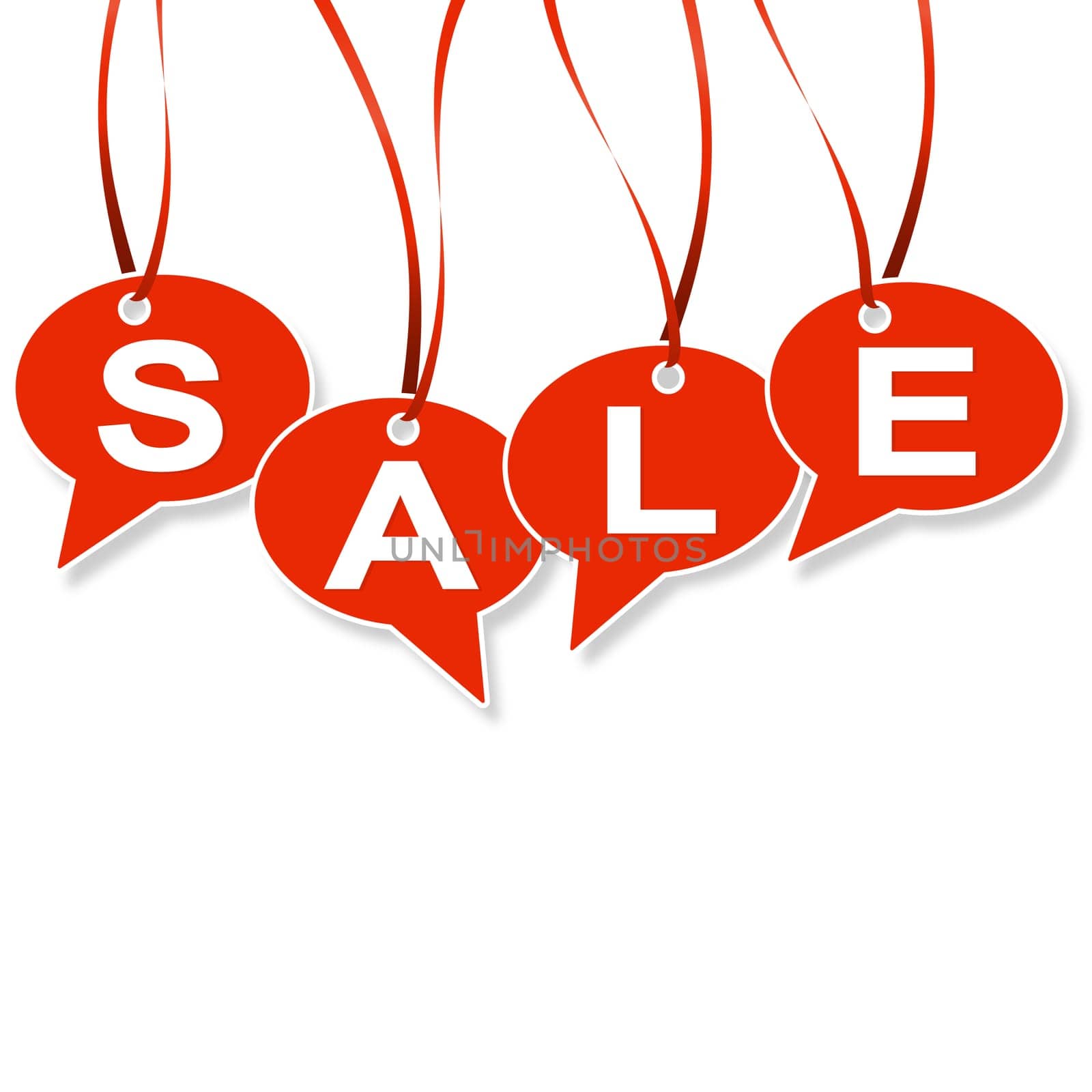 Speech Bubble Pendant with SALE