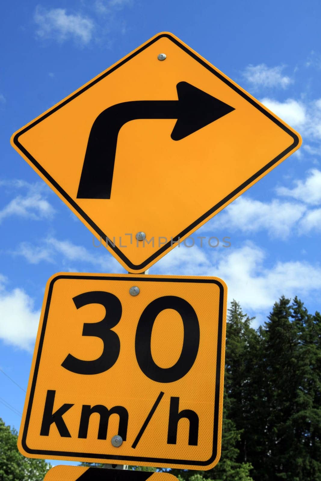 Road Sign in Canada