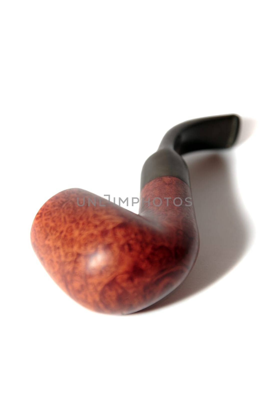 smokers pipe isolated on white background