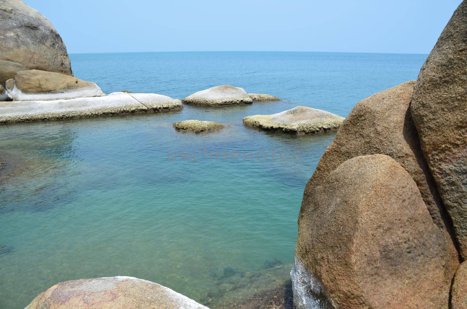It looked almost like the Seychelles. But it was a small bay on Koh Samui that we discovered shortly before our journey home. It was just fantastically beautiful.