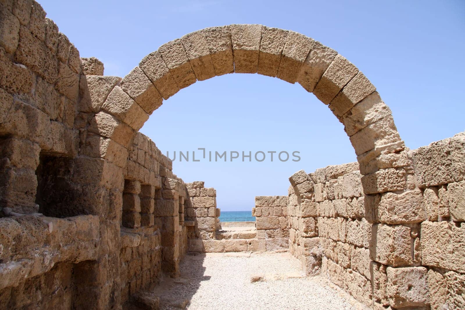 Caesarea Maritima in Palestine. Israel