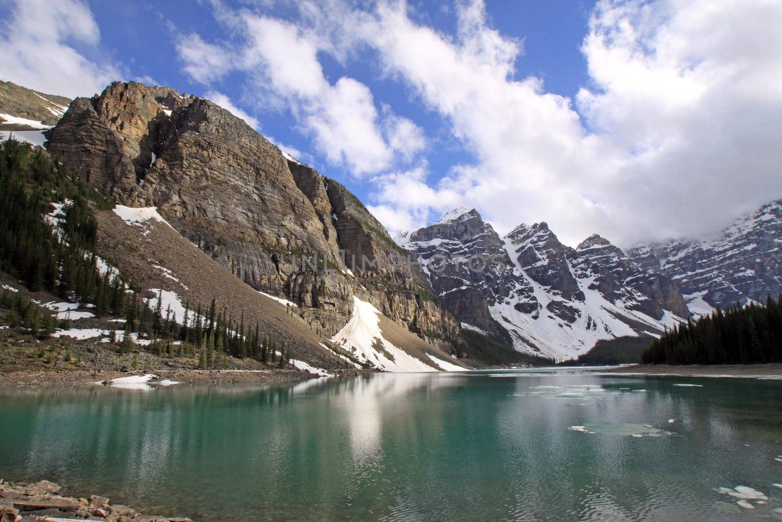 Lake Moraine im Banff Nationalpark. Kanada