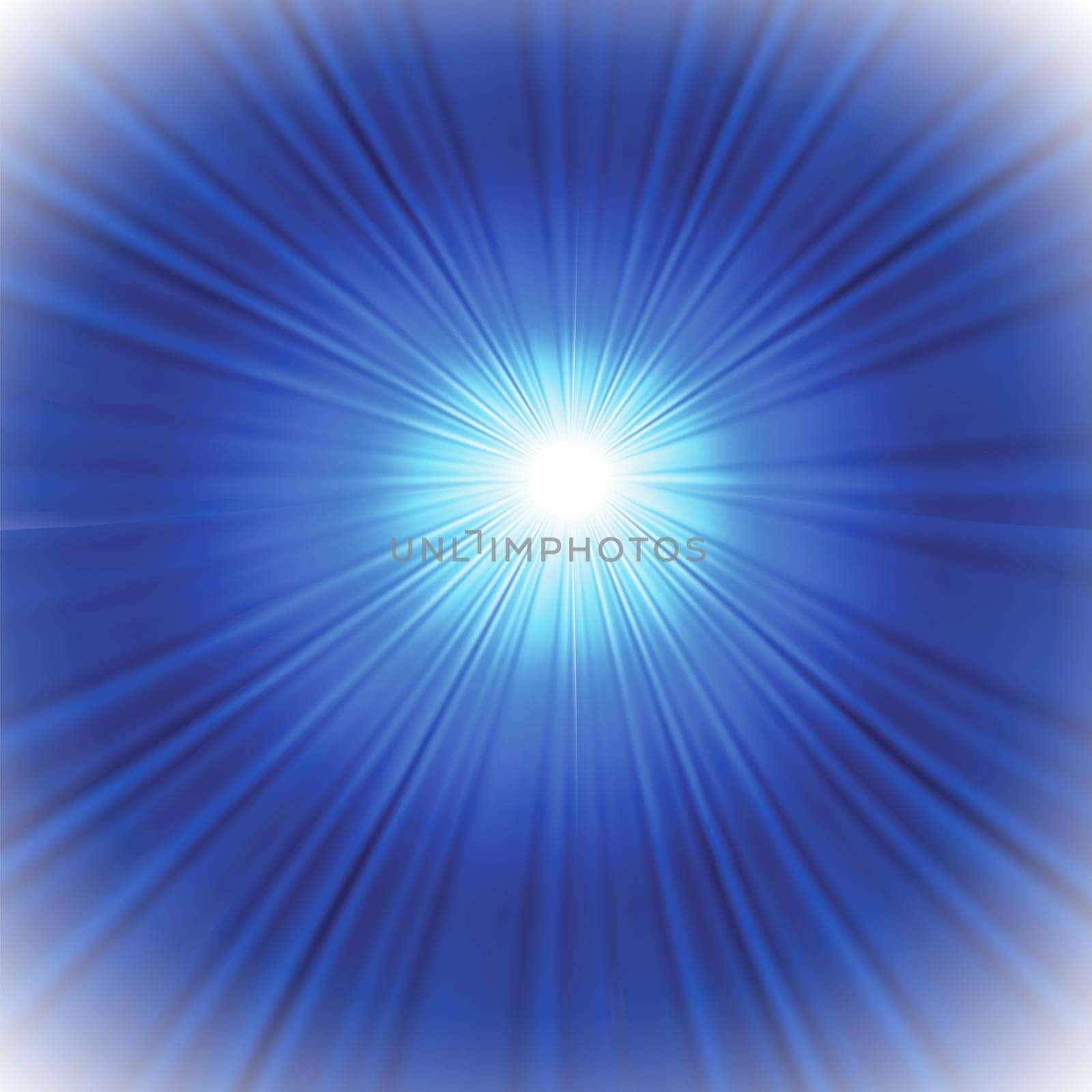 colorful illustration with  blue abstract  background  for your design