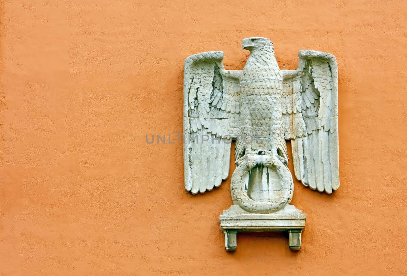 German eagle on the wall in Munich